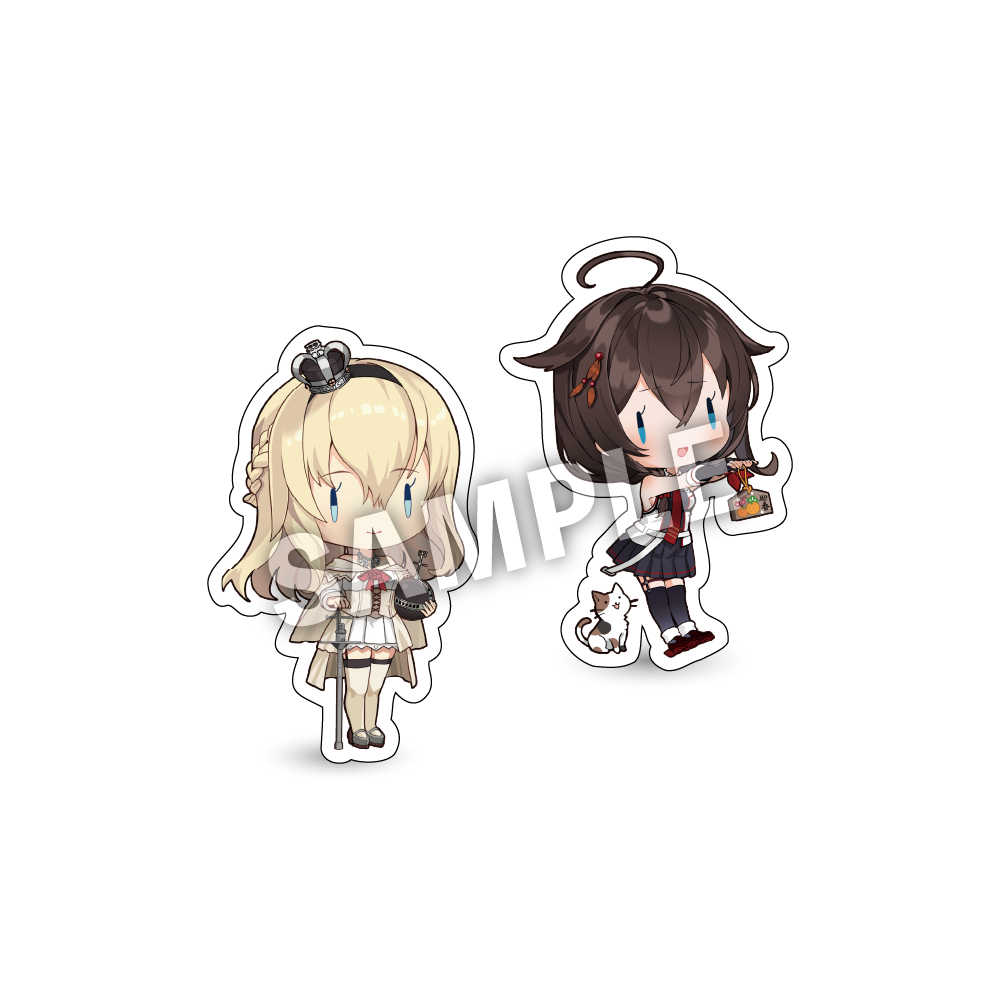 C2機関「艦これ」公式 新春ライブお土産ミニアクスタセット 「Warspite