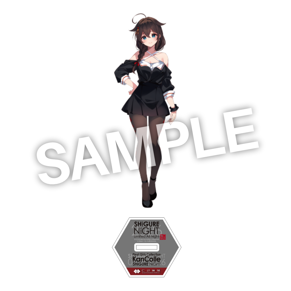 C2機関【SHiGURE NiGHT】公式 限定アクリルスタンドフィギュア 「時雨」Club mode