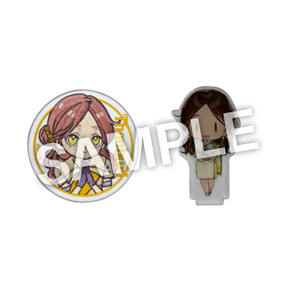 C2機関「艦これ」公式 「Thonburi」限定刺繍ワッペン & 祝福ミニアクスタセット