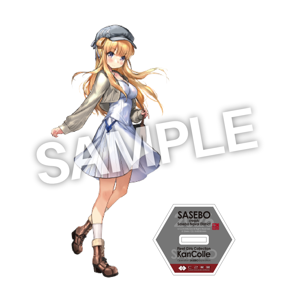 C2機関「艦これ」公式 艦娘アクリルスタンド 佐世保の「Fletcher」mode