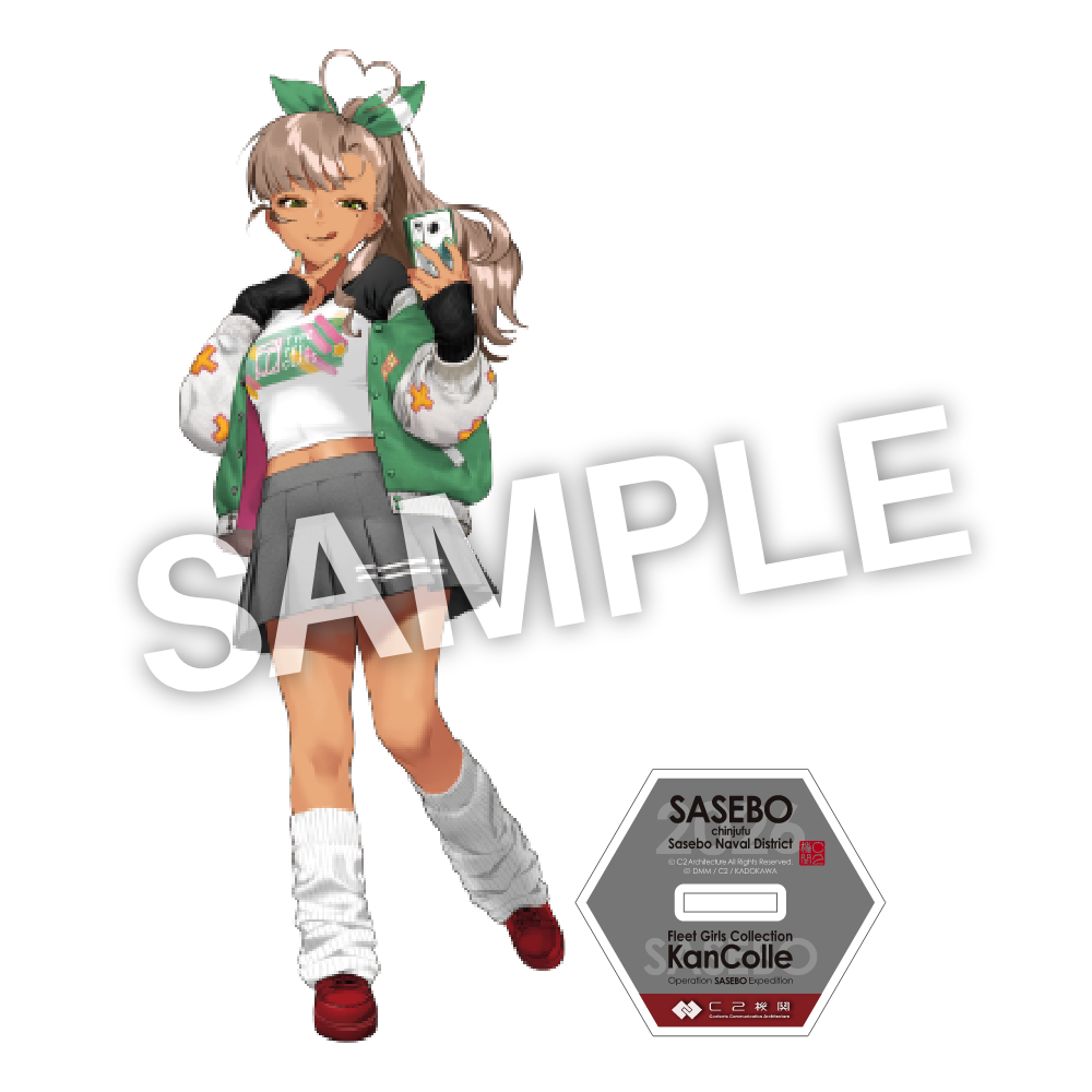 C2機関「艦これ」公式 艦娘アクリルスタンド 佐世保の「樫」mode