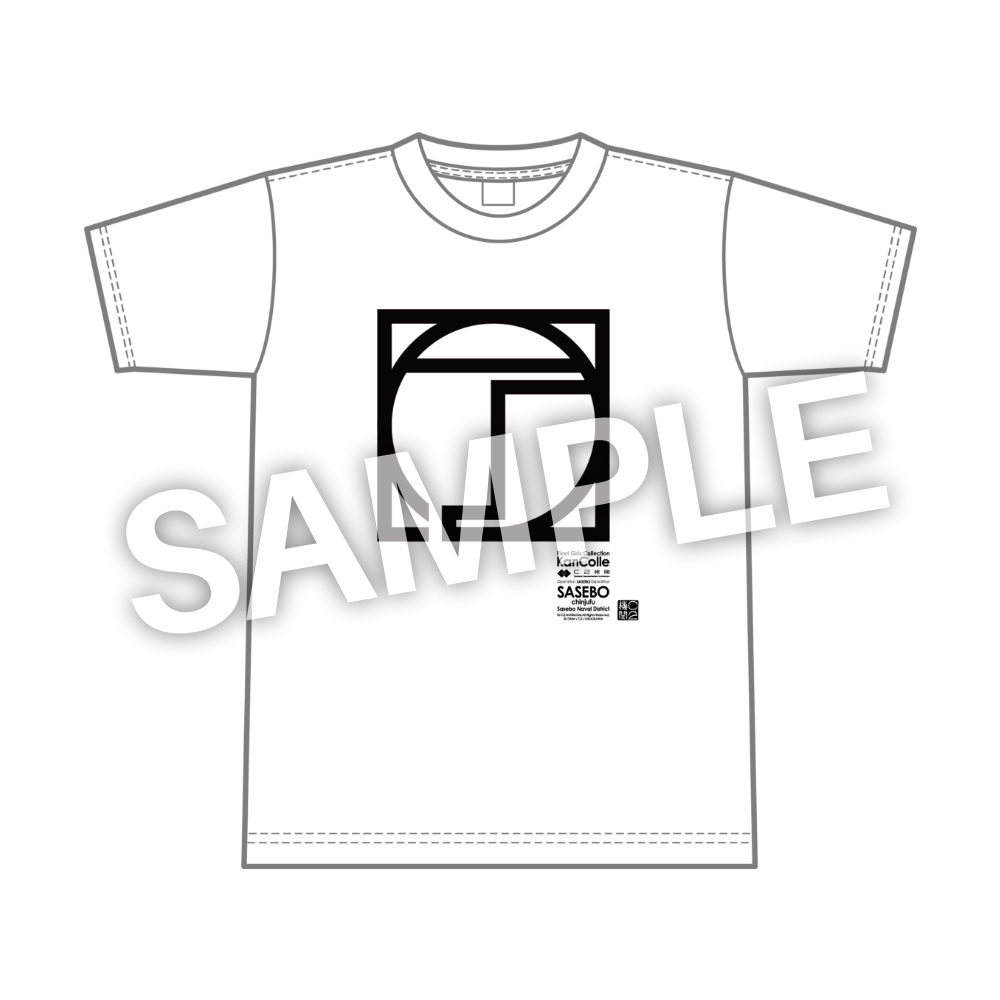 C2機関「艦これ」公式 あの「丁型」限定Tシャツ(ホワイト) リアルmode