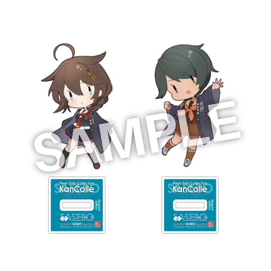 C2機関「艦これ」公式  限定ミニアクリルスタンド(2個)セット 「時雨」「最上」 ※Request Special