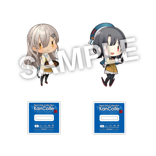 「艦これ」公式 お土産艦娘ミニアクリルスタンドセット【Ⅲ】 「Independence」「高雄」mode