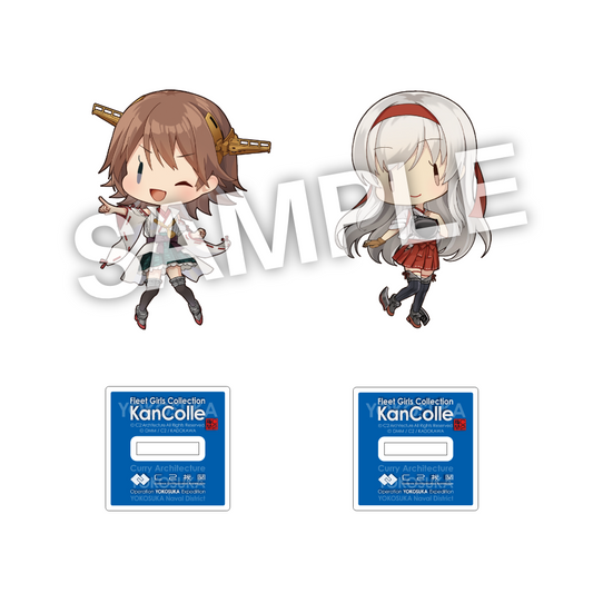 「艦これ」公式 お土産艦娘ミニアクリルスタンドセット【Ⅳ】 「比叡」「翔鶴」mode